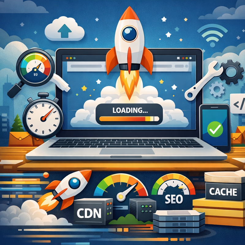 راهنمای جامع و تخصصی افزایش سرعت لود سایت