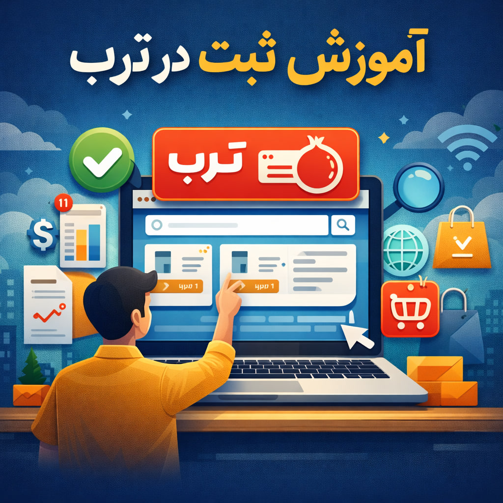 آموزش ثبت سایت در ترب؛ راهنمای تصویری قدم به قدم برای فروشندگان